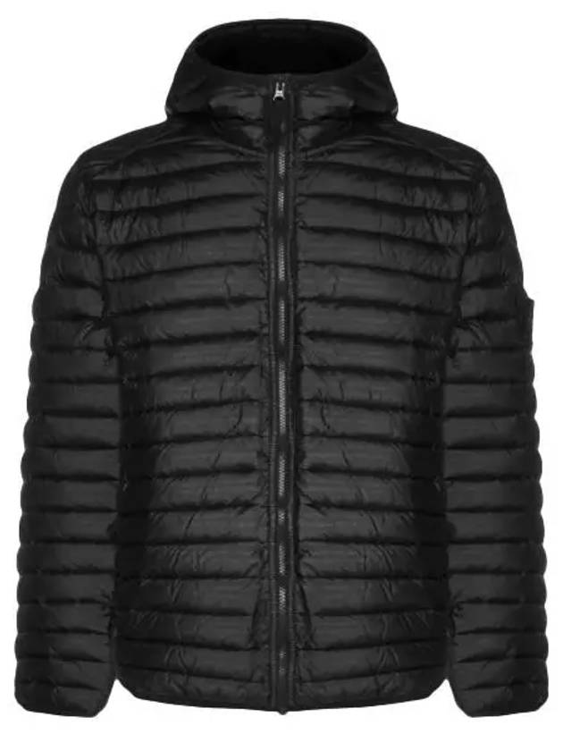 Loom Woven Chambers R-Nylon Down-TC Packable Jacket Black - STONE ISLAND - BALAAN 2