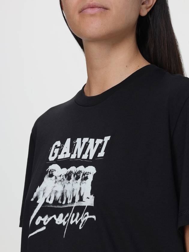 T-shirt con logo Ganni - GANNI - BALAAN 3