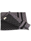 GG Two-Tone Wool Muffler Black - GUCCI - BALAAN 2