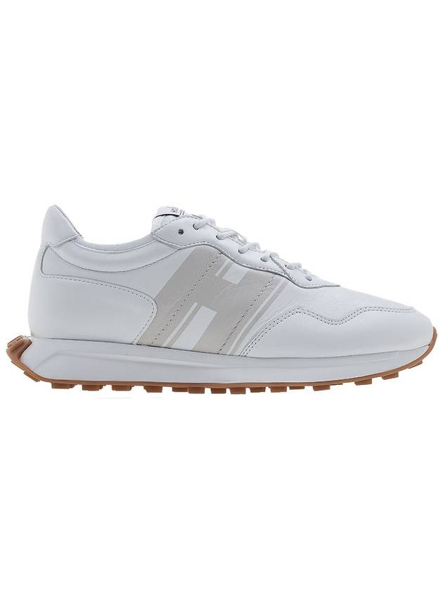 Logo Nappa Leather Low Top Sneakers White - HOGAN - BALAAN.