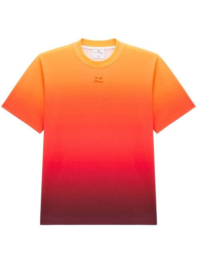 Short Sleeve T-Shirt 523JTS083JS0071 I003 GRADIENT SUNSET - COURREGES - BALAAN 2