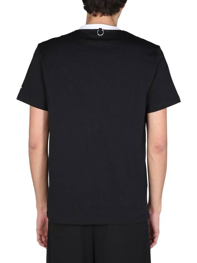 Fred Perry X Raf Simons Slim Fit T-Shirt - FRED PERRY - BALAAN 3