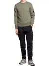 Diagonal raised fleece sweatshirt 17CMSS023A005086W - CP COMPANY - BALAAN 5