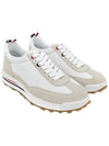 Thom Women Browne Nylon Tech Runner Low Top Sneakers Grey White - THOM BROWNE - BALAAN 2