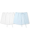 Layered Warp Mini Skirt White - LESEIZIEME - BALAAN 10