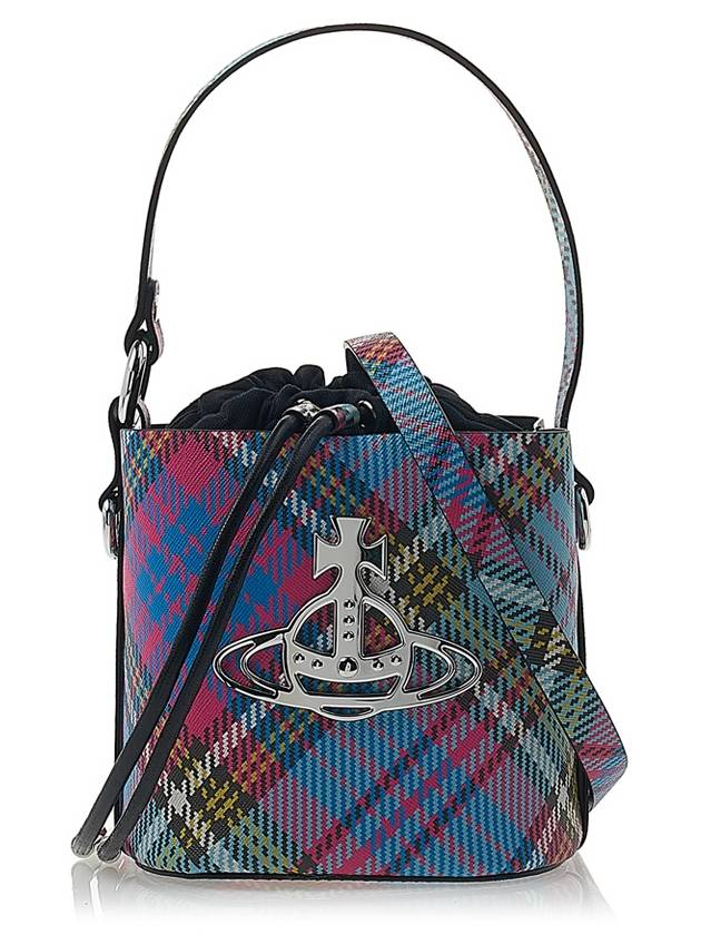 Daisy Drawstring Bucket Bag McCandy Tartan - VIVIENNE WESTWOOD - BALAAN 2