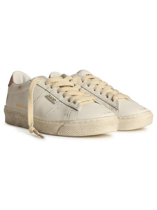 Golden Goose 'Matchstar' White Leather Sneakers - GOLDEN GOOSE - BALAAN 2