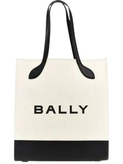 Bar Keep On NS Logo Tote Bag White - BALLY - BALAAN 2