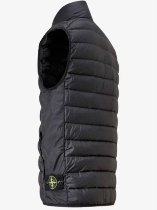 Loom Woven Chambers Recycled Nylon Down TC Vest Navy - STONE ISLAND - BALAAN 3