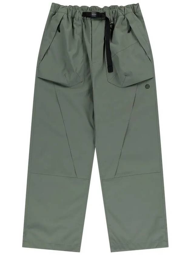 Incision Pocket Nylon Wide Pants Khaki - OFFGRID - BALAAN 1