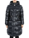 Kids BELLEVUE down long padded jacket black 1C00015 5963V 999 12 14A adult wearable - MONCLER - BALAAN 2