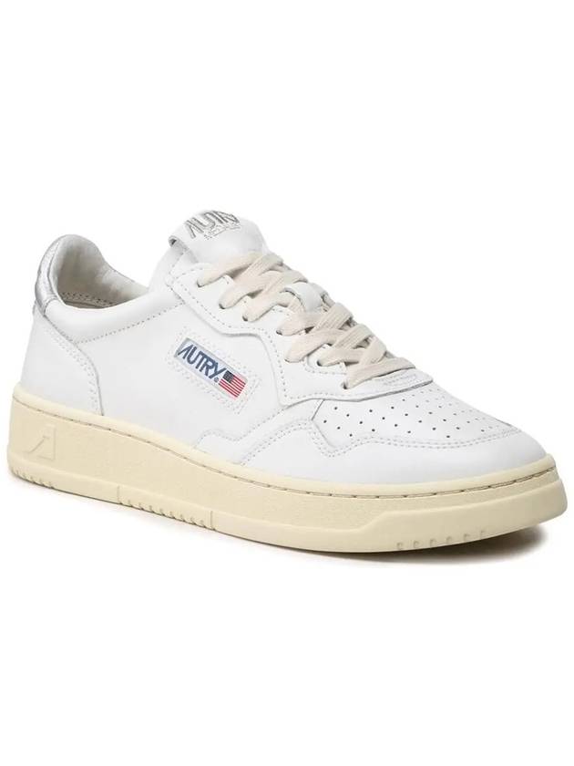 Medalist Silver Tab Low Top Sneakers White - AUTRY - BALAAN 3