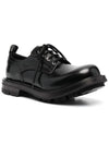 Lace Up Chunky Sole Derby Black - ALEXANDER MCQUEEN - BALAAN 4