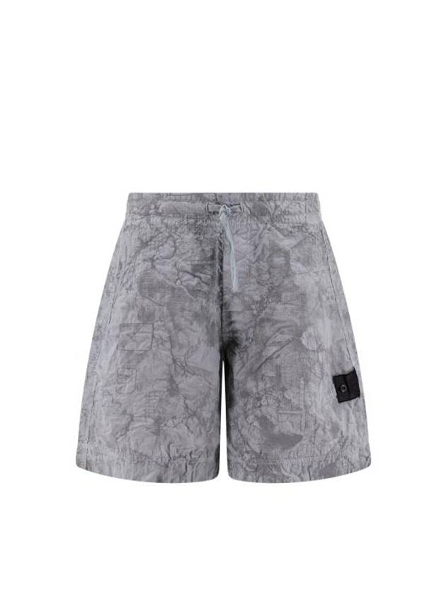 Shadow Project Hidden Badge Swim Shorts Mint Blue - STONE ISLAND - BALAAN 2