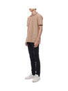 TB Embroidered Logo Polo Shirt Beige - BURBERRY - BALAAN 5