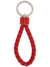 Intrecciato Key Holder Red - BOTTEGA VENETA - BALAAN 4