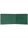 GG Interlocking Two Tone Half Wallet Black Green - GUCCI - BALAAN 3