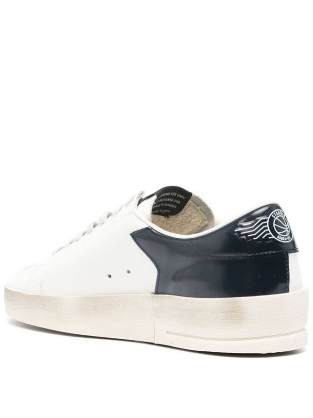 Stardan Black Tab Low Top Sneakers White - GOLDEN GOOSE - BALAAN 4