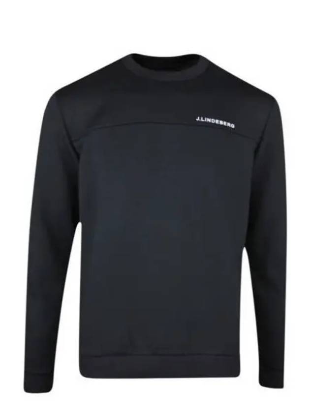 Jeff Crew Neck Sweater Black - J.LINDEBERG - BALAAN 2