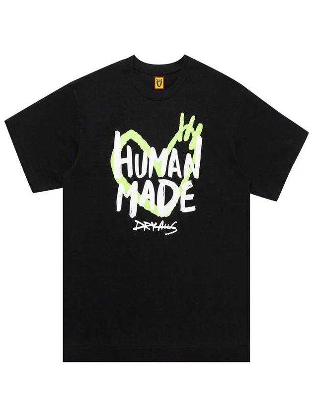 (HUMAN MADE) GRAPHIC T-SHIRT - HM27CS004 BLACK - HUMAN MADE - BALAAN 1