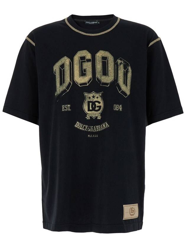 DG logo print cotton T shirt G8PN9TG7NWY - DOLCE&GABBANA - BALAAN 2