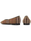 Women's Vintage Check Point Toe Ballerina Brown - BURBERRY - BALAAN 7