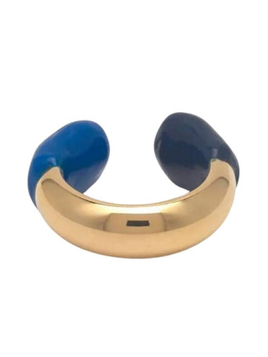 Double rubber rise ring gold boutique blue dark CACCWJEW032MET0077573 - SUNNEI - BALAAN 1