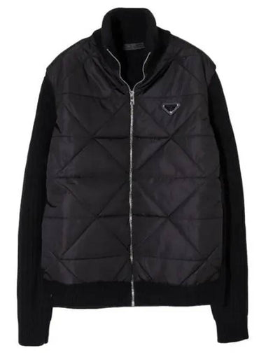 wool padded jacket - PRADA - BALAAN 1