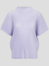 Pleats Please July Loose Fit Mist Top Light Blue Sky - ISSEY MIYAKE - BALAAN 1