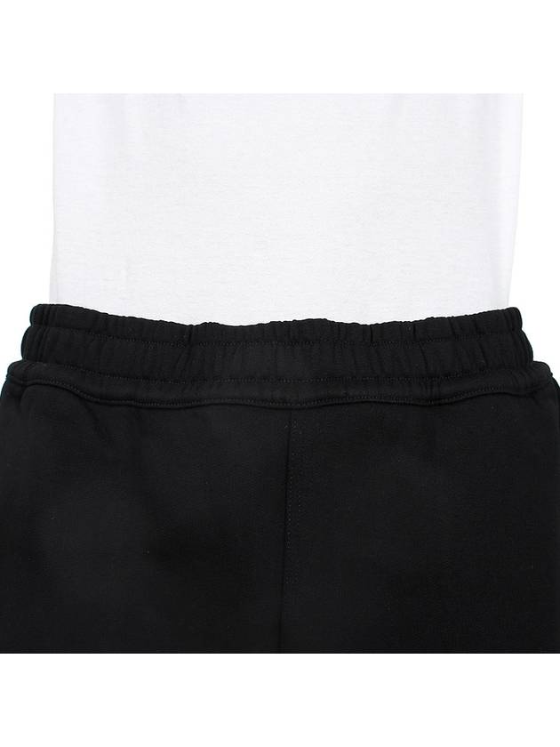 Taylor EKD Motif Cotton Shorts Black - BURBERRY - BALAAN 7