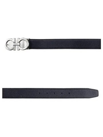 Men s double Gancini sided belt 271464 - SALVATORE FERRAGAMO - BALAAN 1