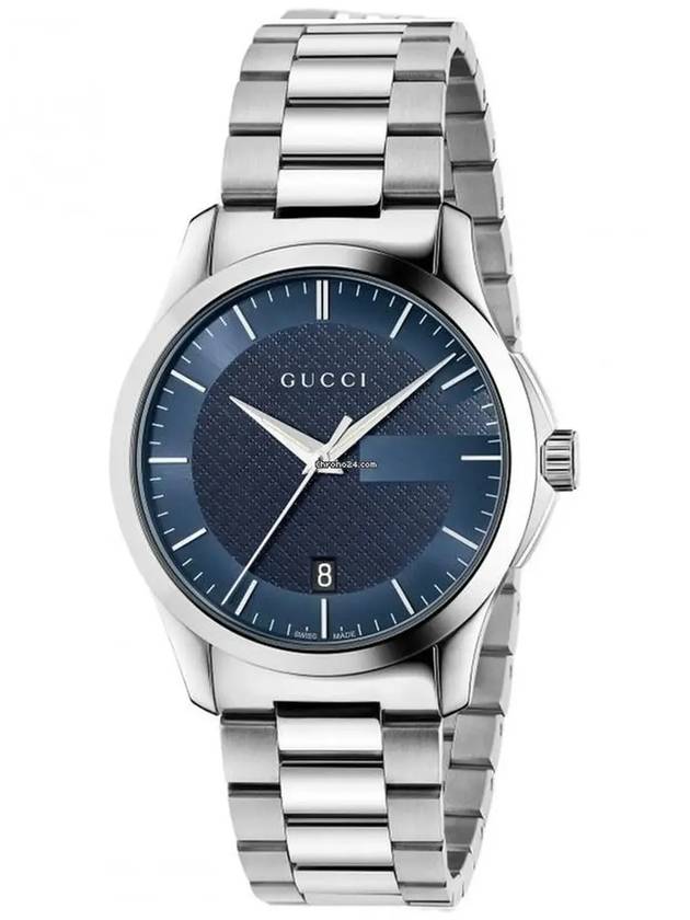 G Timeless Metal Quartz Watch Silver - GUCCI - BALAAN 4