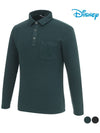 Men s simple long sleeve collar t shirt DN4MTS030 - DISNEY GOLF - BALAAN 1