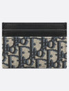 30 Montaine 5 Slot Oblique Jacquard Card Wallet Blue - DIOR - BALAAN 4