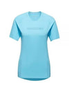 Selun FL Logo Short Sleeve T-shirt Light Blue - MAMMUT - BALAAN 2