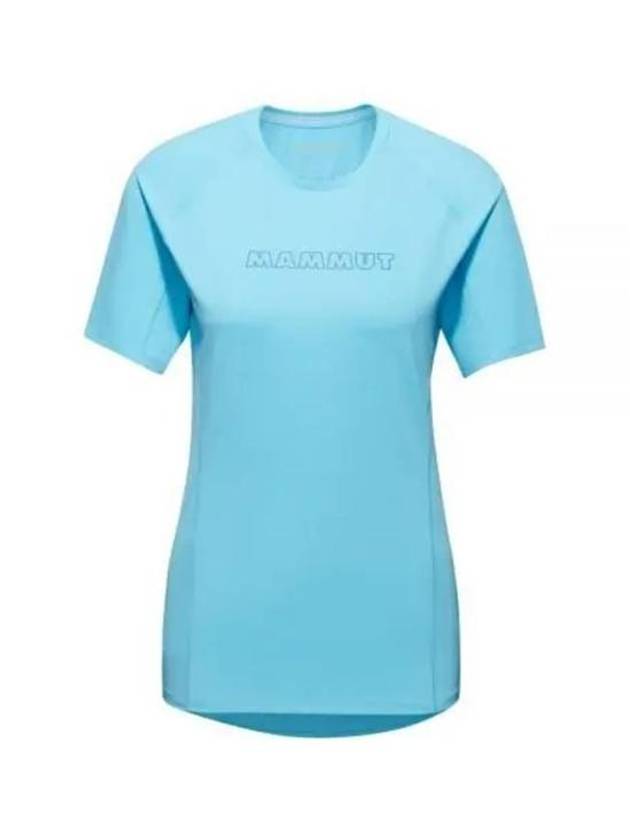 Selun FL Logo Short Sleeve T-shirt Light Blue - MAMMUT - BALAAN 2