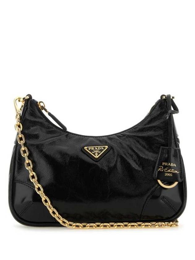 Re-Edition 2005 Leather Shoulder Bag Black - PRADA - BALAAN 1