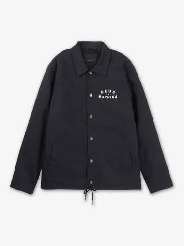 DEUS EX MACHINA Workshop COACH Jacket Black DMF246741BLACK - DEUS EX MACHINA - BALAAN 1