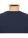 Grey Fox Head Patch Classic Sweatshirt Navy - MAISON KITSUNE - BALAAN 8