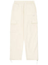 Special fleece light beige cargo pants - CETO - BALAAN 1