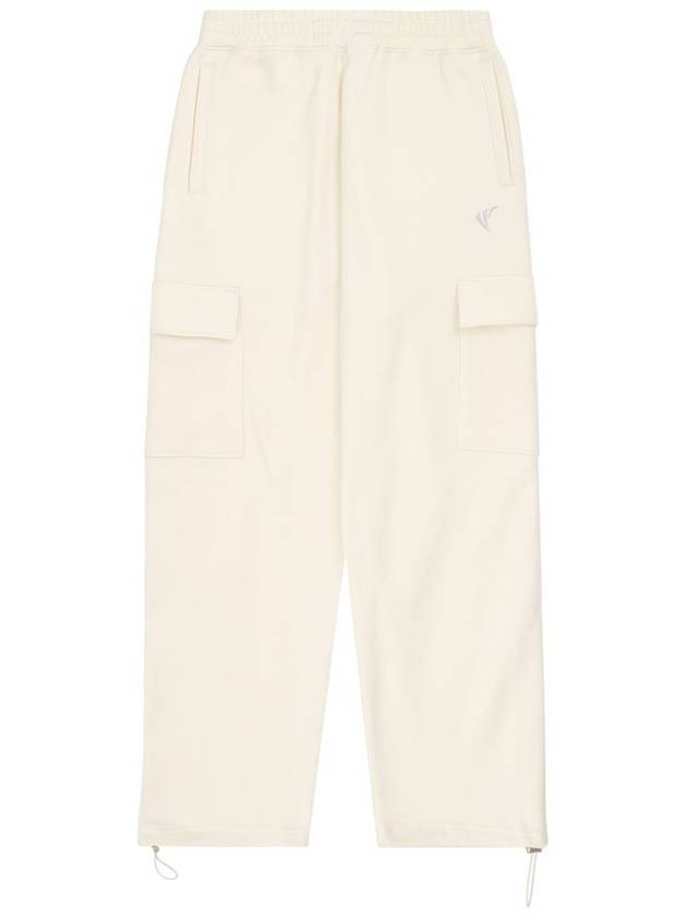 Special fleece light beige cargo pants - CETO - BALAAN 1