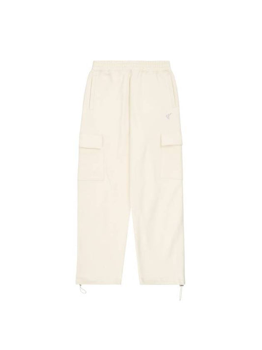 Special fleece light beige cargo pants - CETO - BALAAN 2