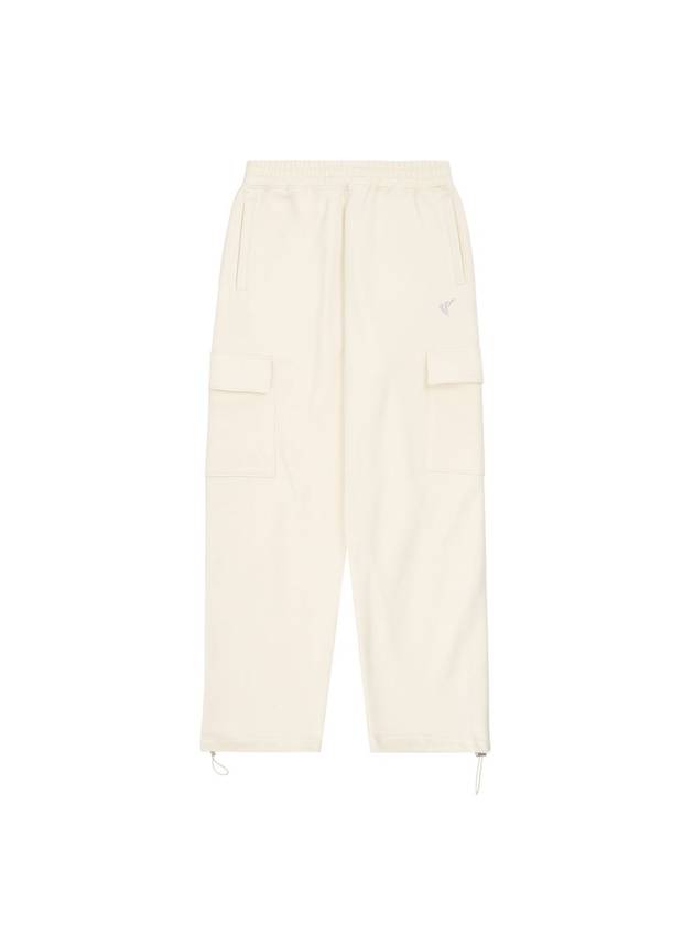 Special Wool Cargo Straight Pants Light Beige - CETO - BALAAN 2