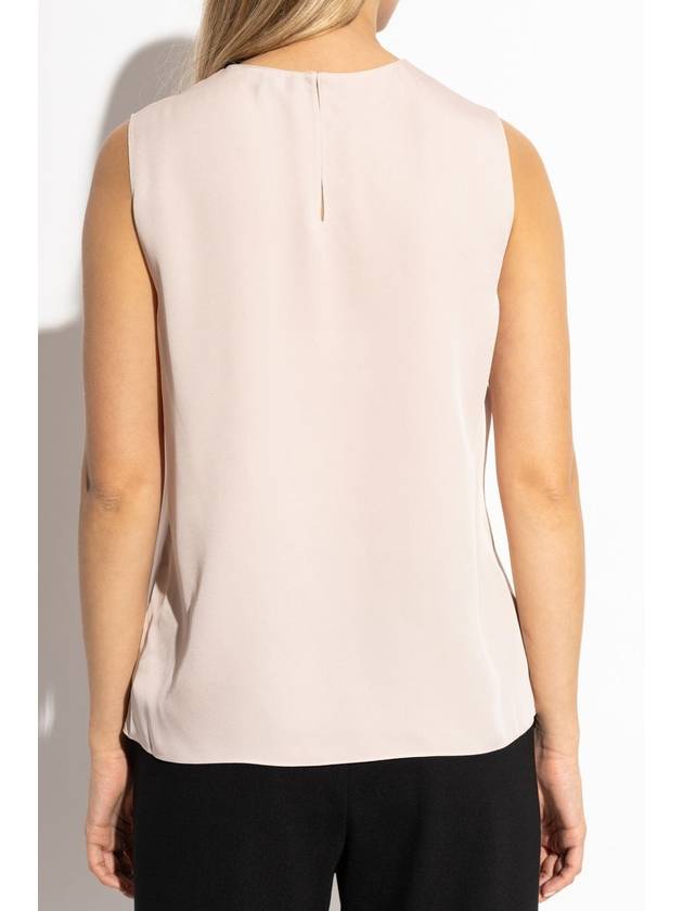 Theory Sleeveless Silk Top, Women's, Pink - THEORY - BALAAN 4