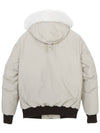 Ballistic Hooded Down Bomber Padding Grey - MOOSE KNUCKLES - BALAAN 3