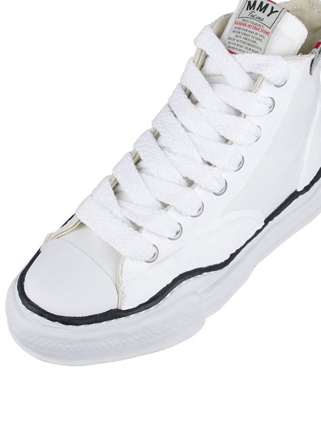 Peterson OD OG Sole Canvas High Top Sneakers White - MIHARA YASUHIRO - BALAAN 8