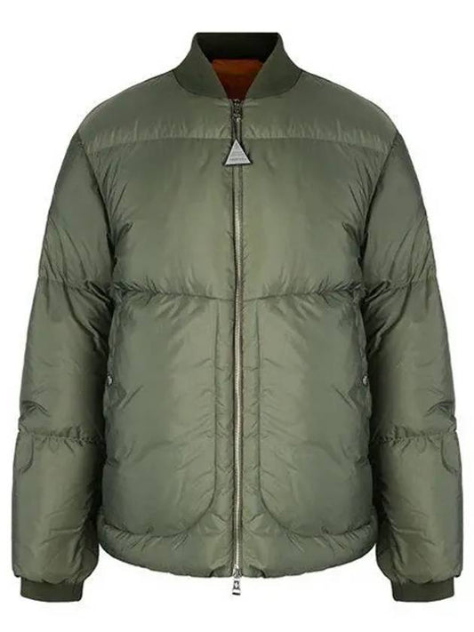 23FW 1A00159 53A5E 817 Diya Men's Padded Bomber Jacket Khaki 999082 - MONCLER - BALAAN 1