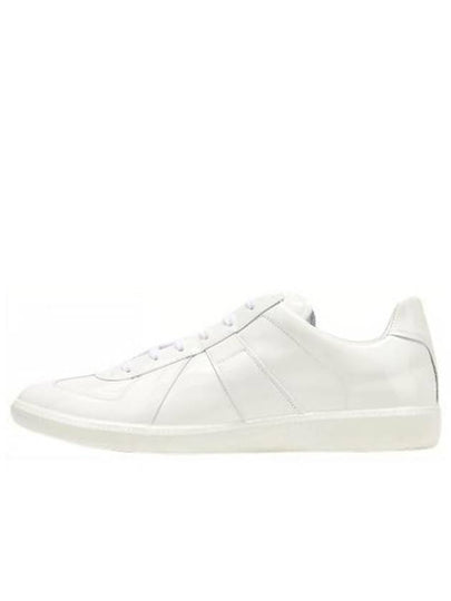 Replica Leather Low Top Sneakers White - MAISON MARGIELA - BALAAN 2