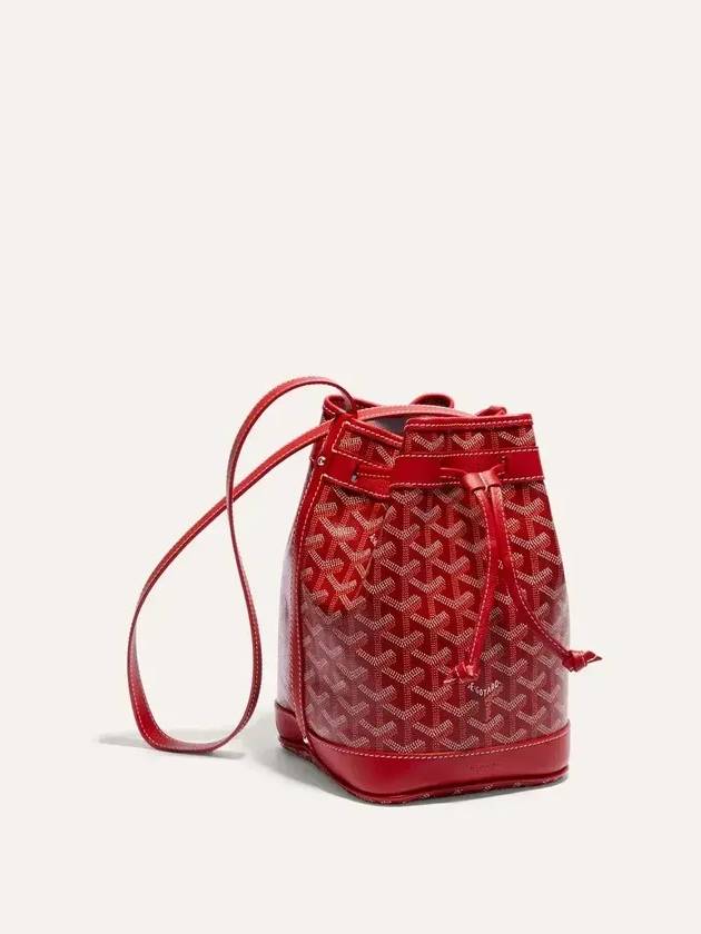 Petit Flow Bucket Bag Red - GOYARD - BALAAN 2