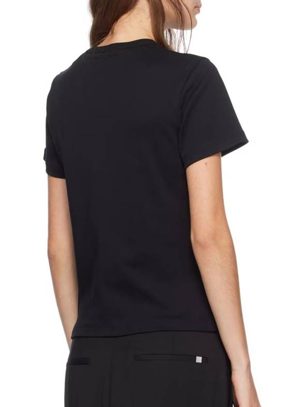 Crew Neck Short Sleeve T-Shirt Black - HELMUT LANG - BALAAN 7